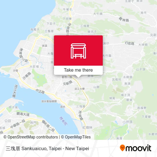 三塊厝 Sankuaicuo map