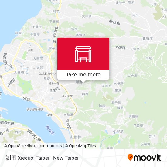 謝厝 Xiecuo地圖