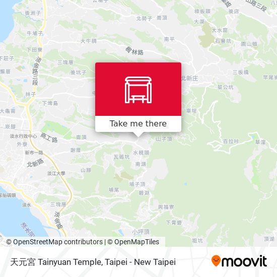 天元宮 Tainyuan Temple map