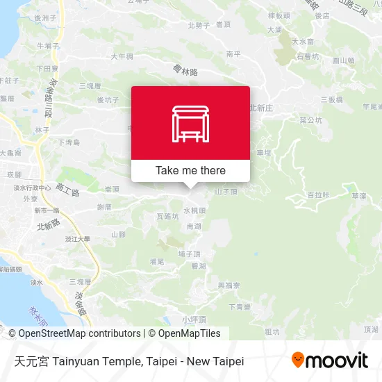 天元宮 Tainyuan Temple map