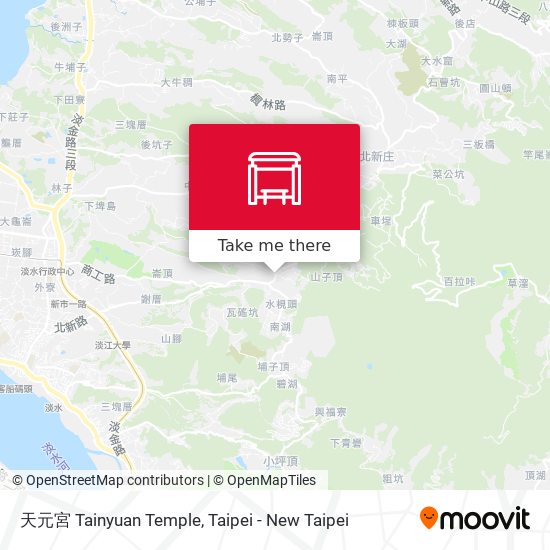 天元宮 Tainyuan Temple地圖