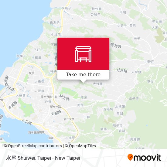 水尾 Shuiwei map