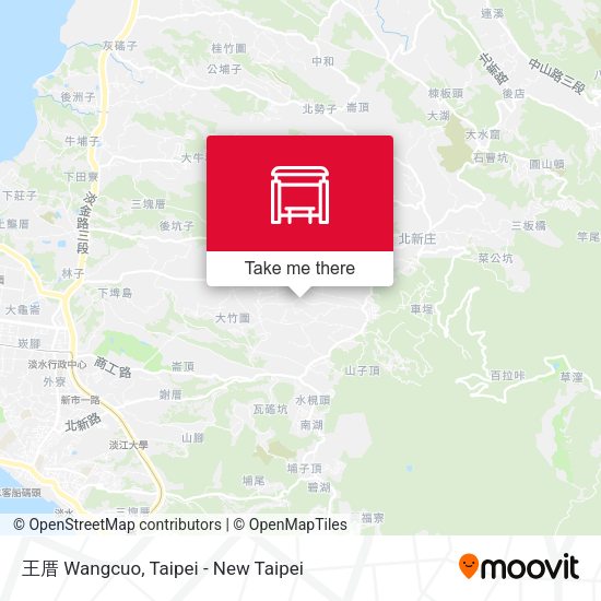 王厝 Wangcuo map