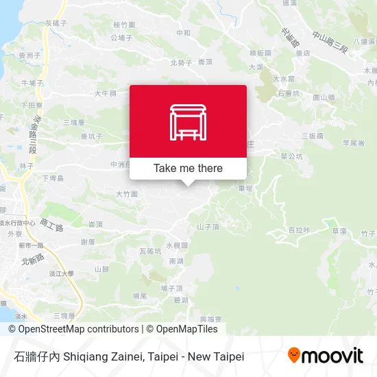 石牆仔內 Shiqiang Zainei map