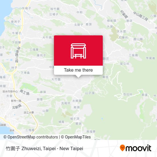 竹圍子 Zhuweizi地圖