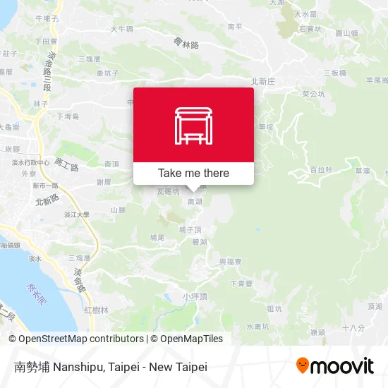 南勢埔 Nanshipu map