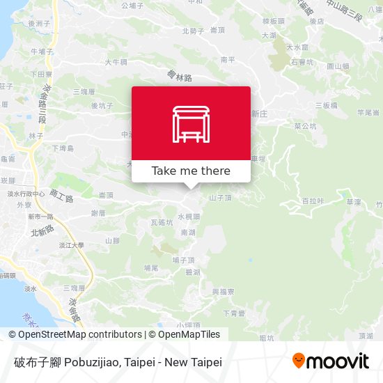 破布子腳 Pobuzijiao map