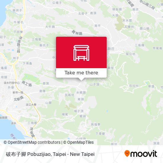 破布子腳 Pobuzijiao地圖