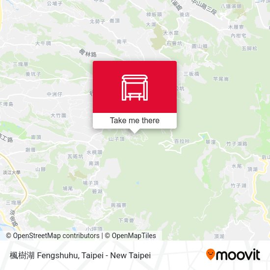 楓樹湖 Fengshuhu map