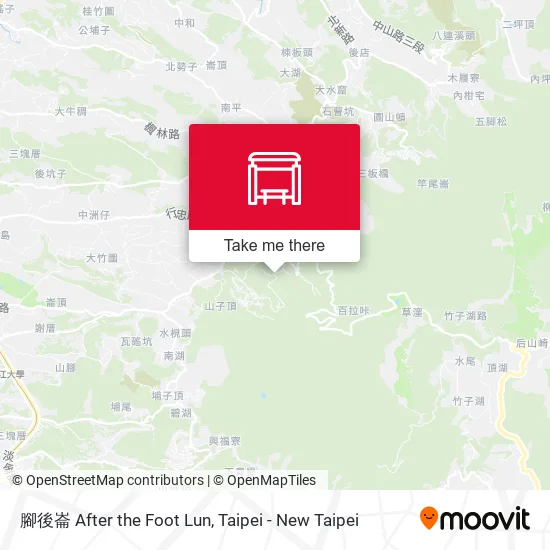 腳後崙 After the Foot Lun map