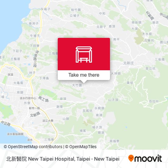 北新醫院 New Taipei Hospital map