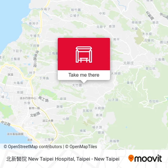北新醫院 New Taipei Hospital地圖