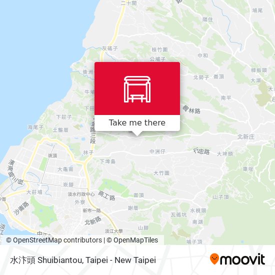 水汴頭 Shuibiantou map