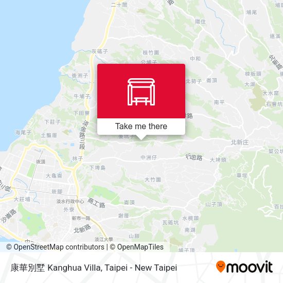 康華別墅 Kanghua Villa map