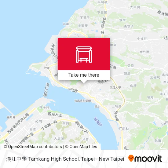 淡江中學 Tamkang High School map