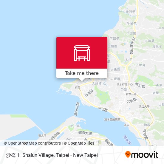 沙崙里 Shalun Village地圖