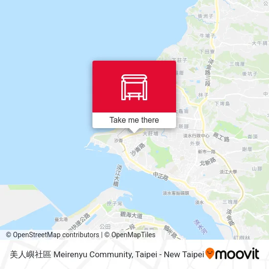 美人嶼社區 Meirenyu Community地圖