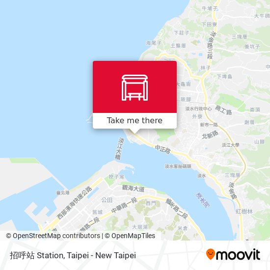 招呼站 Station地圖