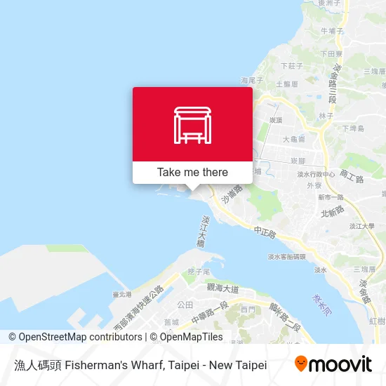 漁人碼頭 Fisherman's Wharf map