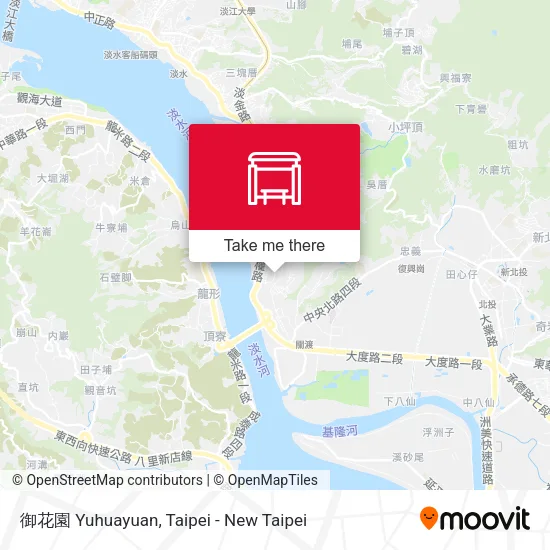 御花園 Yuhuayuan map