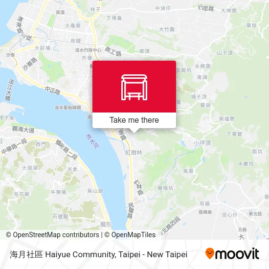 海月社區 Haiyue Community map