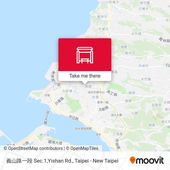 義山路一段 Sec.1,Yishan Rd. map