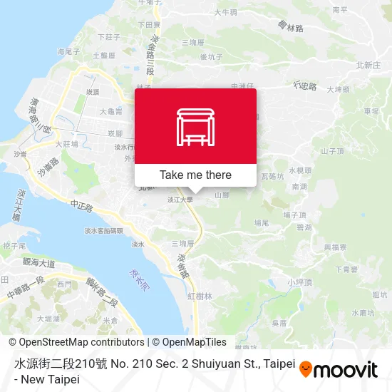 水源街二段210號 No. 210 Sec. 2 Shuiyuan St.地圖