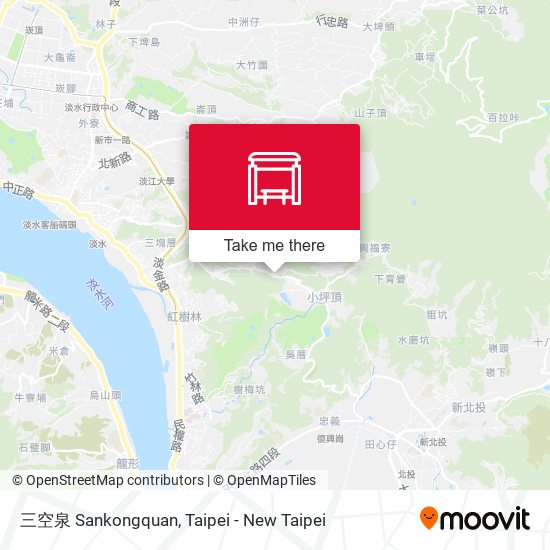 三空泉 Sankongquan map