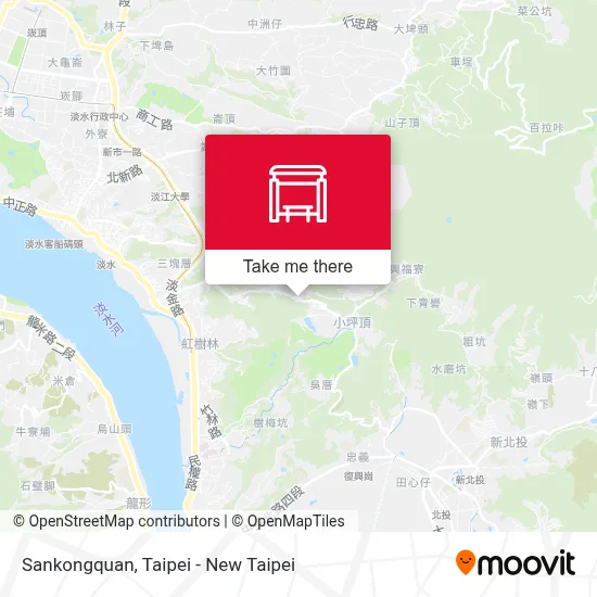 三空泉 Sankongquan地圖