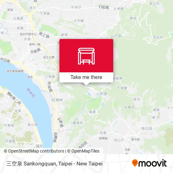 三空泉 Sankongquan地圖