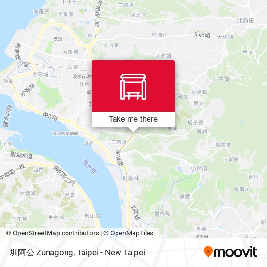 圳阿公 Zunagong map