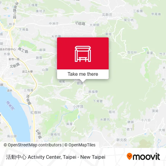 活動中心 Activity Center map
