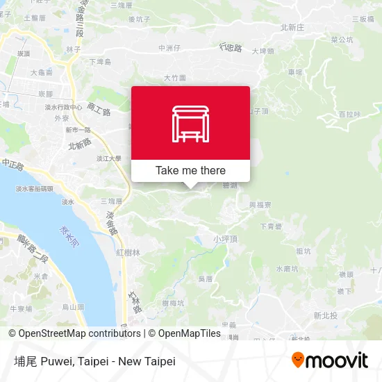 埔尾 Puwei map