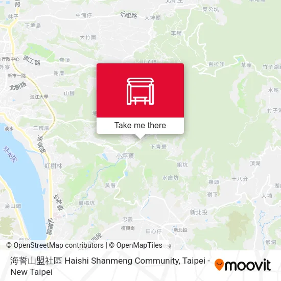 海誓山盟社區 Haishi Shanmeng Community地圖