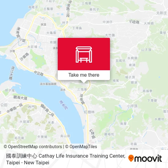 國泰訓練中心 Cathay Life Insurance Training Center map
