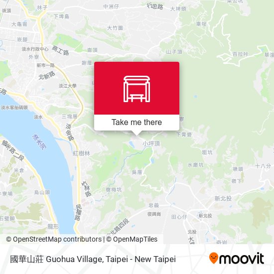 國華山莊 Guohua Village地圖
