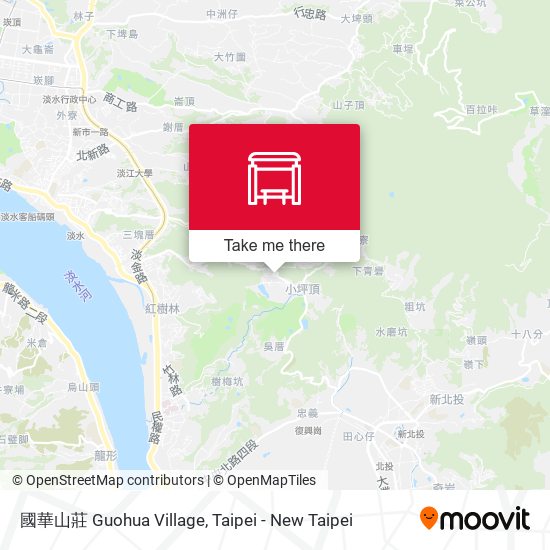 國華山莊 Guohua Village地圖