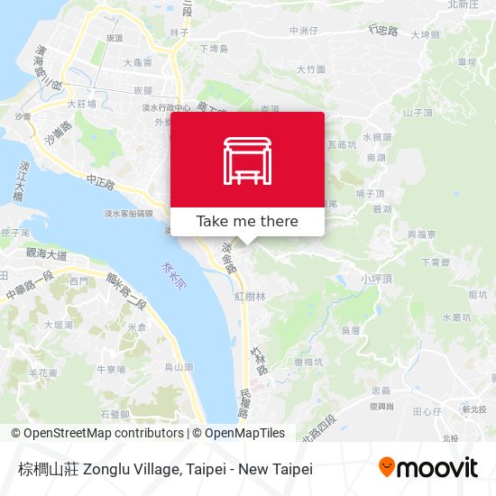 棕櫚山莊 Zonglu Village地圖