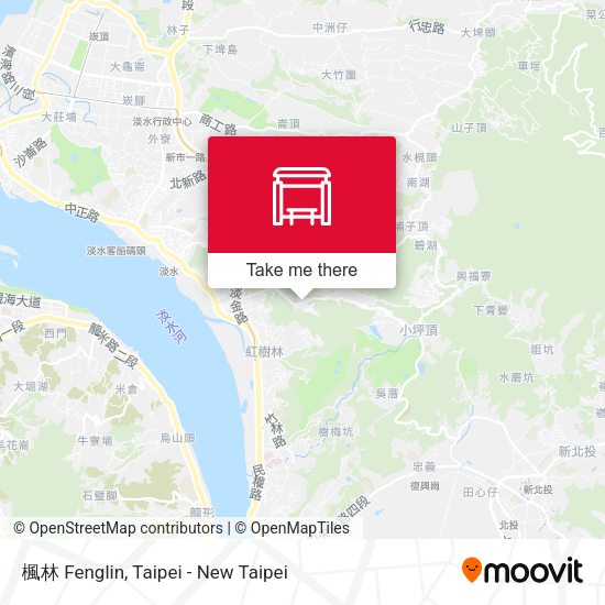 楓林 Fenglin地圖