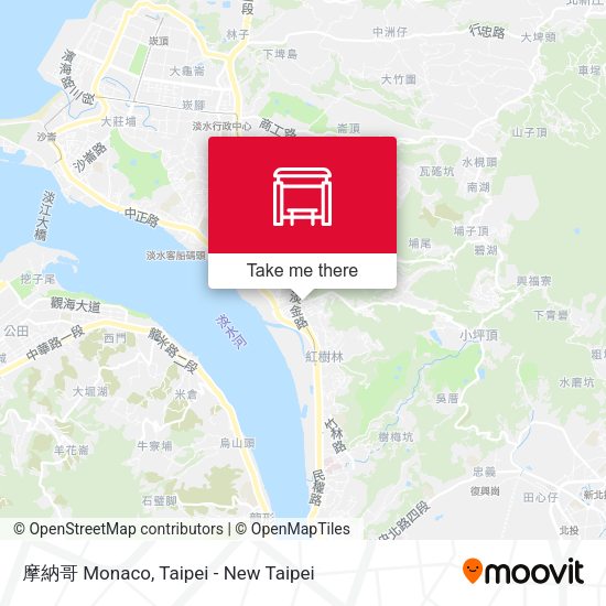 摩納哥 Monaco地圖
