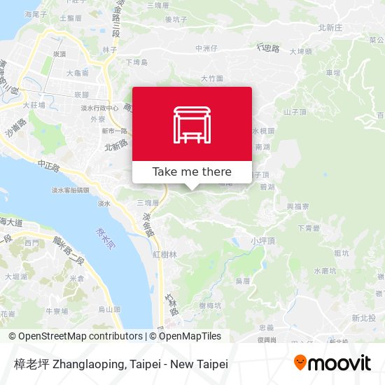 樟老坪 Zhanglaoping地圖