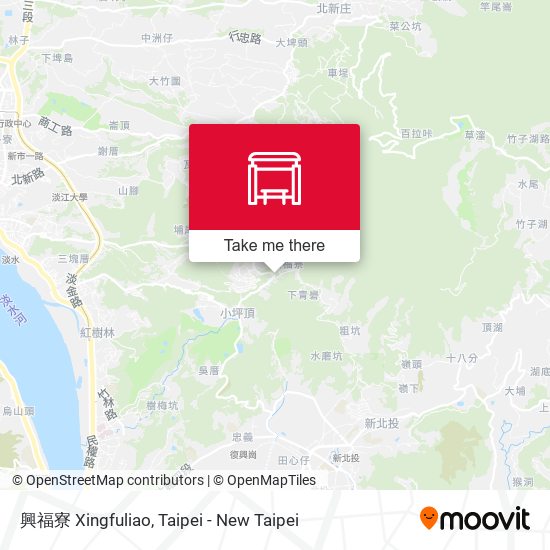 興福寮 Xingfuliao map