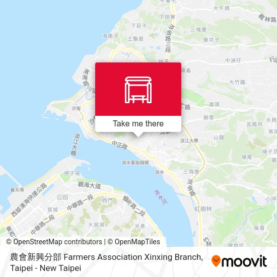 農會新興分部 Farmers Association Xinxing Branch map