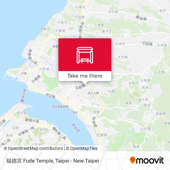 福德宮 Fude Temple map