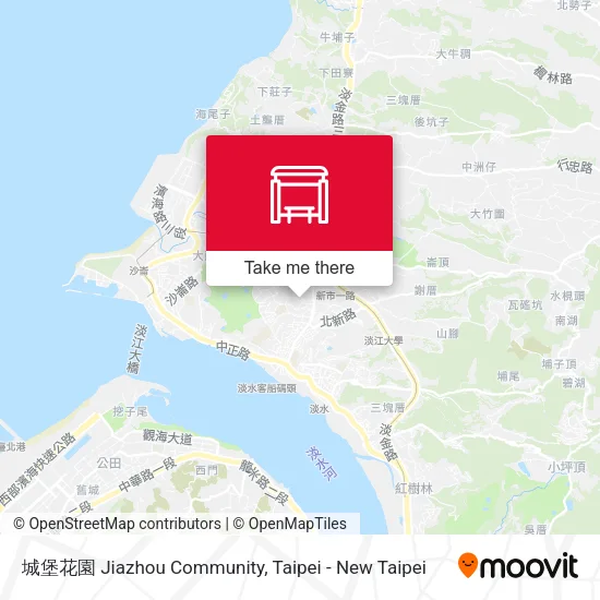 城堡花園 Jiazhou Community map