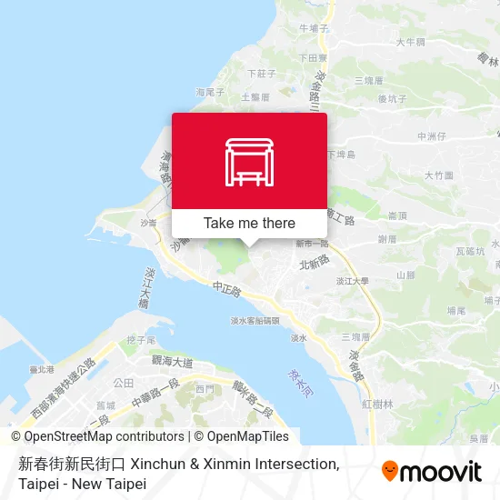 新春街新民街口 Xinchun & Xinmin Intersection map