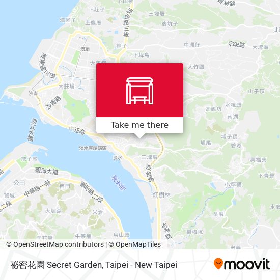 祕密花園 Secret Garden map