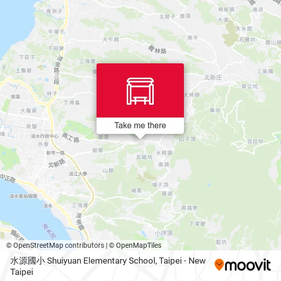 水源國小 Shuiyuan Elementary School map