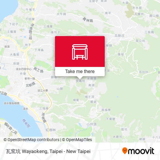 瓦窯坑 Wayaokeng地圖