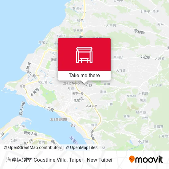 海岸線別墅 Coastline Villa map